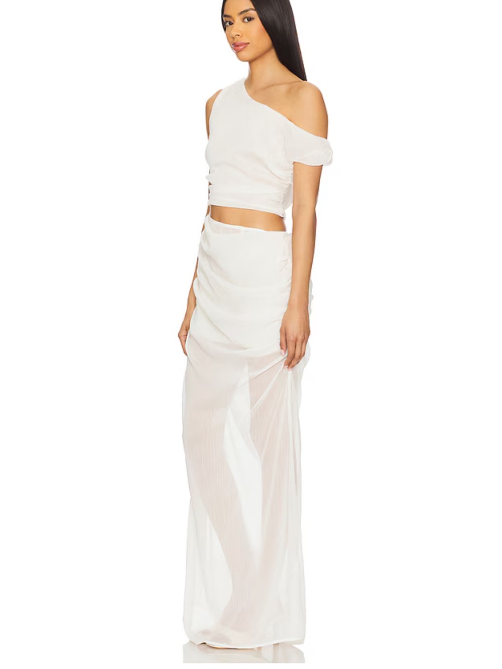 SNDYS Kilee Maxi Dress in Off White XS